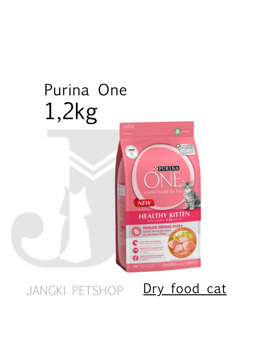 Purina ONE Kitten Chicken 1,2 kg - Makanan Kering Kucing 1,2 kg