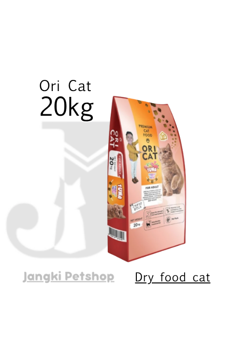 Ori Cat Adult 20 kg (Ikan) - Makanan Kering Kucing 20 kg