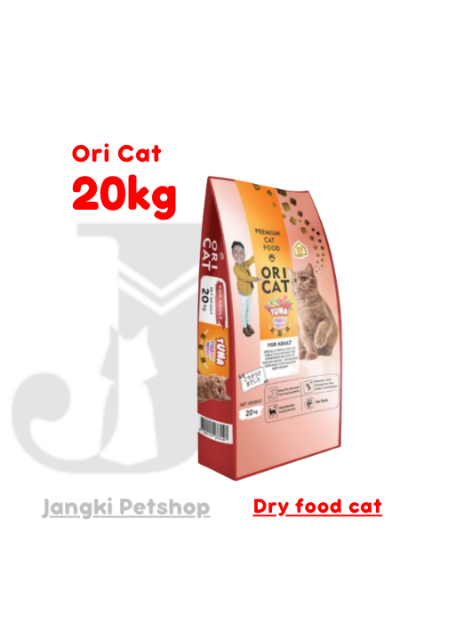 Ori Cat Adult 20 kg (Ikan) - Makanan Kering Kucing 20 kg