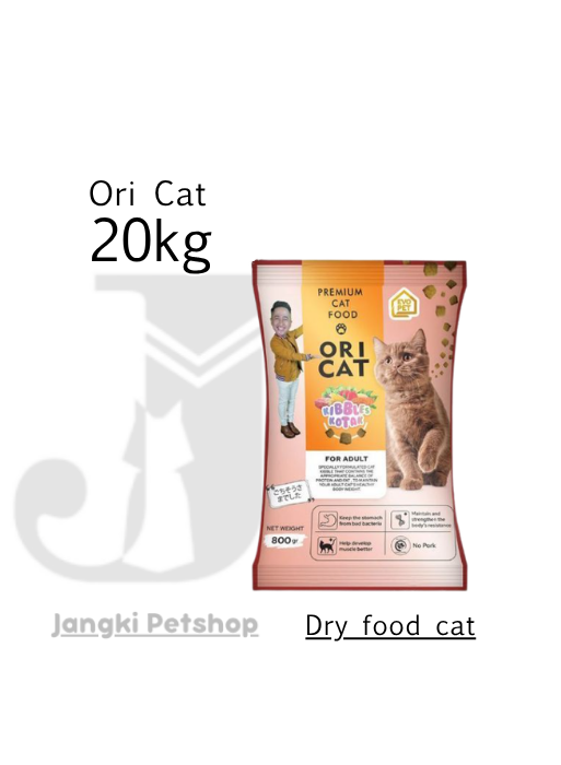 Ori Cat Adult 20 kg (Kotak) - Makanan Kering Kucing 20 kg