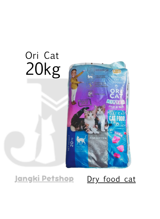 Ori Cat Kitten Tuna 20 kg - Makanan Kering Kucing 20 kg
