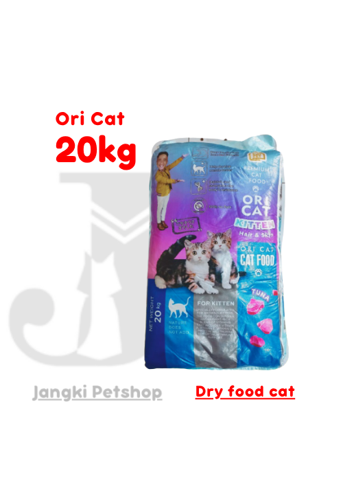 Ori Cat Kitten Tuna 20 kg - Makanan Kering Kucing 20 kg