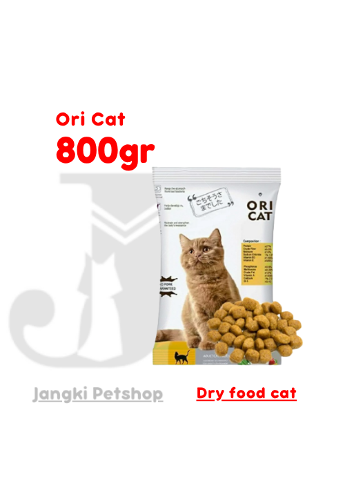 Ori Cat Adult 800 gr (Kotak) - Makanan Kering Kucing 800 gr