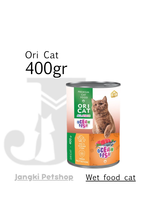 Ori Cat Ocean Fish 400 gr - Makanan Kering Kucing 400 gr