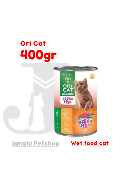 Ori Cat Ocean Fish 400 gr - Makanan Kering Kucing 400 gr