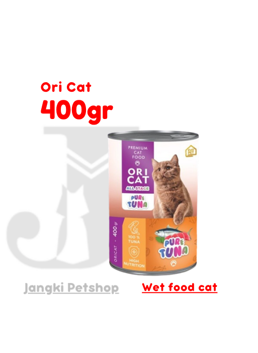 Ori Cat Pure Tuna 400 gr - Makanan Kering Kucing 400 gr
