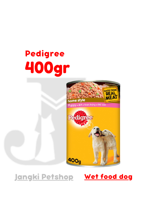 Pedigree Puppy 400 gr kl - Makanan Kaleng Anjing 400 gr