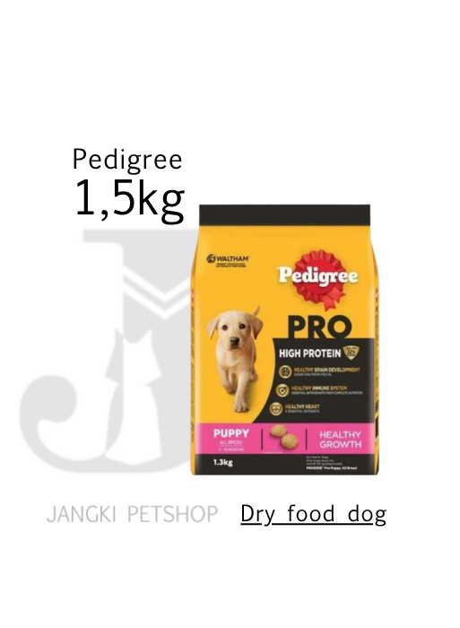 Pedigree High Protein Puppy All Breed 1,5 kg - Makanan Kering Anjing 1,5 kg