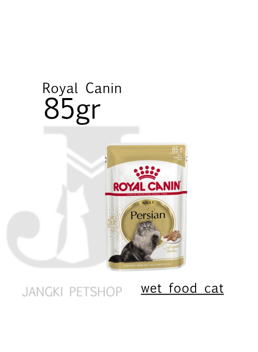 Royal Canin Persian 30 Adult (85gr) Pouch Cat Food Dewasa - Feline Breed Nutrition