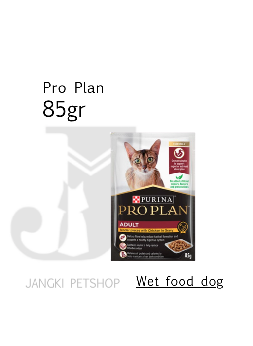 Pro Plan Pouch Adult Chicken 85 gr - Makanan Pouch Kucing 85 gr