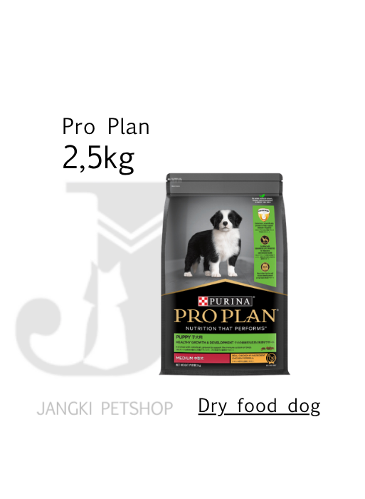 Pro Plan Dog Puppy Medium 2,5 kg - Makanan Kering Anjing 2,5 kg