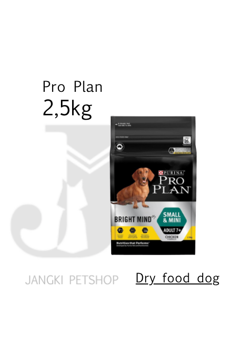 Pro Plan Dog Adt 7+ Small & Mini 2,5 kg - Makanan Kering Anjing 2,5 kg