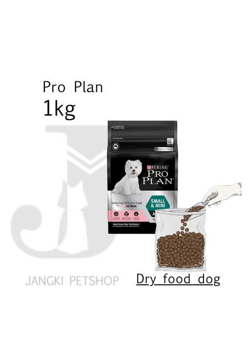 Pro plan Dog Adult small mini 1kg - Makanan Kering Anjing 1kg