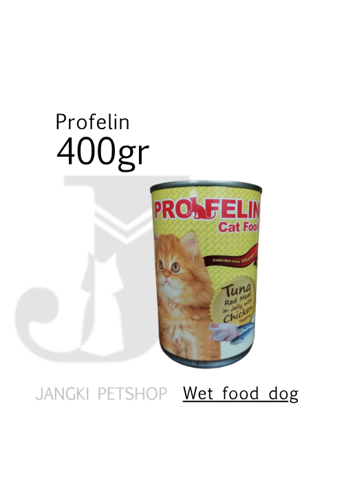 Profelin Tuna Chicken 400 gr kl - Makanan Kaleng Kucing 400 gr