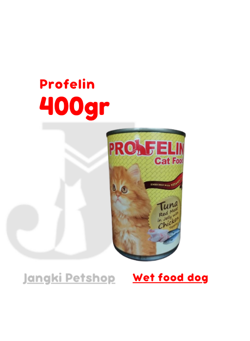 Profelin Tuna Chicken 400 gr kl - Makanan Kaleng Kucing 400 gr
