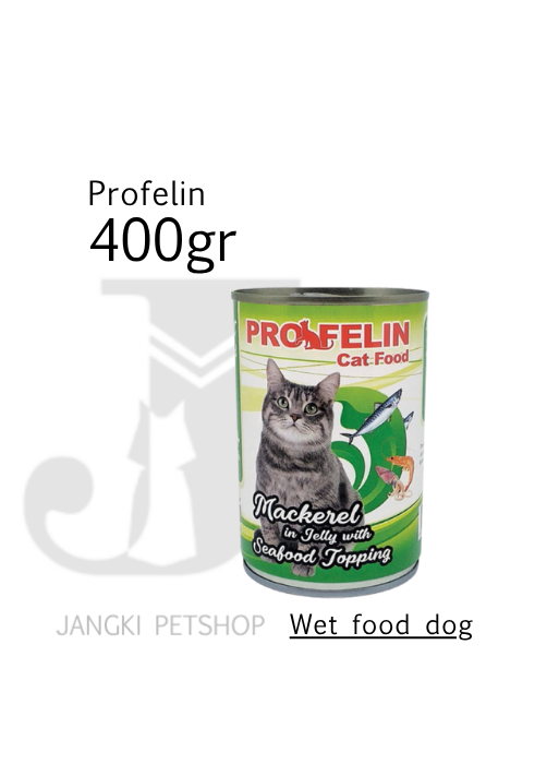 Profelin Mackarel With Seafood 400 gr kl - Makanan Kaleng Kucing 400 gr