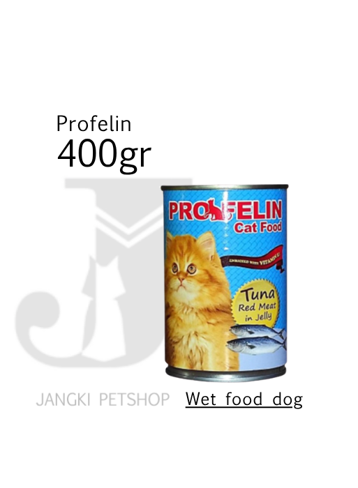Profelin Tuna Red Meat In Jelly 400 gr kl - Makanan Kaleng Kucing 400 gr