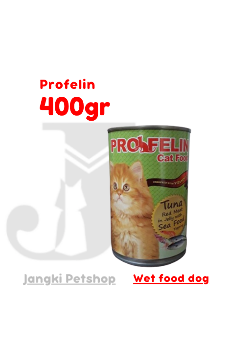 Profelin Tuna Seafood 400 gr kl - Makanan Kaleng Kucing 400 gr