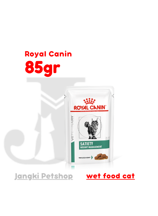 Royal Canin Satiety (85gr) Pouch Makanan Kucing - Veterinary Diet