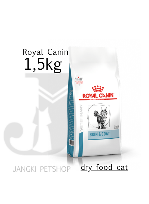 Royal Canin Skin & Coat (1,5kg) Dry Cat Food - Veterinary Health Nutrition