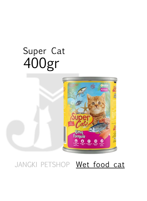 Super Cat Kitten Formula 400g - Makanan Kering Kucing 400g