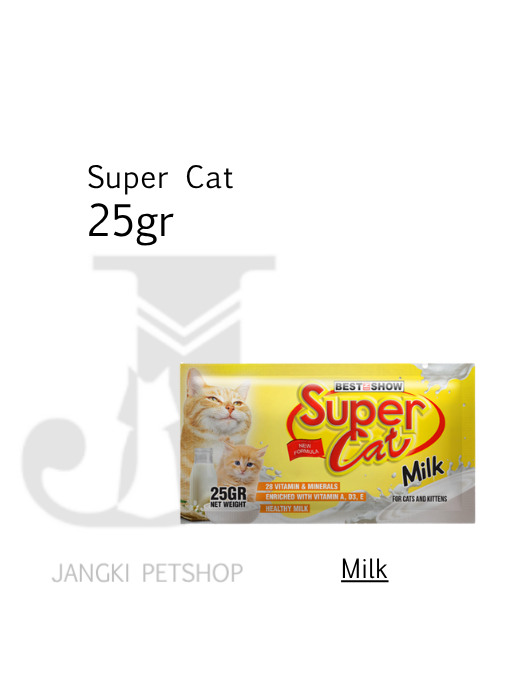 Super Cat Milk 25 gr - Susu Kucing 25 gr