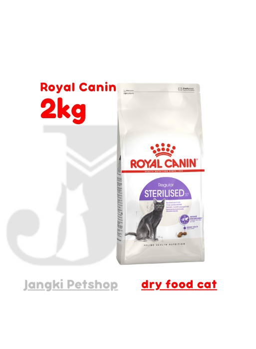 Royal Canin Sterilized (2kg) Dry Makanan Kucing Steril - Feline Health Nutrition