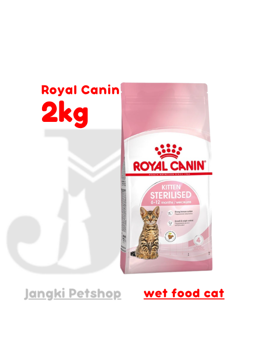 Royal Canin Kitten Sterilised (2kg) Dry Makanan Kucing Steril - Feline Health Nutrition