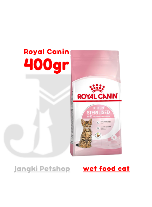 Royal Canin Kitten Sterilised (400gr) Dry Makanan Kucing Steril - Feline Health Nutrition