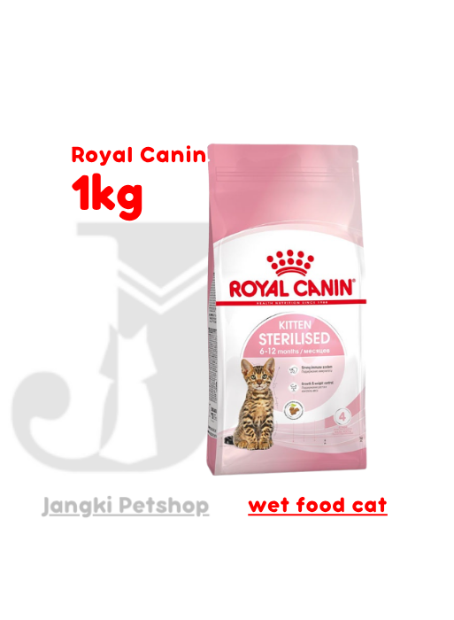 Royal Canin Kitten Sterilized (1kg) Dry Makanan Kucing Steril - Feline Health Nutrition