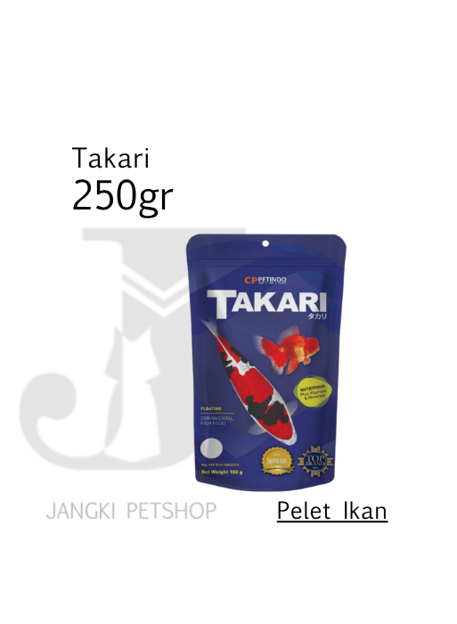 Takari Fish Food 250 gr - Makanan Ikan 250 gr