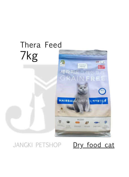 Thera Feed Hairball Control 7 kg - Makanan Kering Kucing 7 kg