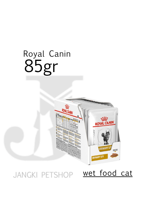 Royal Canin Urinary S/O (85gr x12pcs) Pouch Cat Food - Veterinary Diet