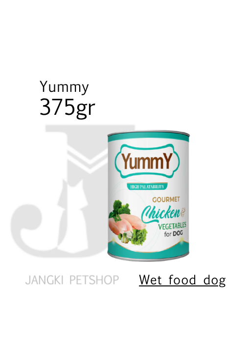 Yummy Dog Chicken Vegetable 375 gr - Makanan Kering Anjing 375 gr