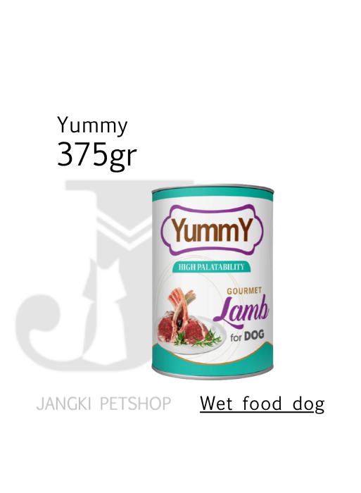 Yummy Dog Lamb 375 gr - Makanan Kering Anjing 375 gr
